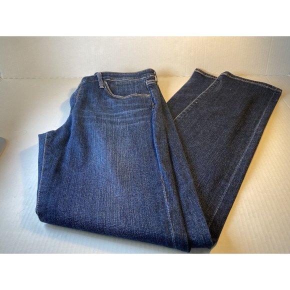 AG Adriano Goldschmied The Stevie Slim Straight Jeans Women's Sz 31R Made in USA - Picture 1 of 16